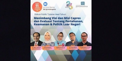 Catatan Awal Tahun di Paramadina Soroti Total Diplomacy Sampai Food Security  