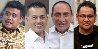  Bobby Nasution, Musa Rajekshah, Edy Rahmayadi, Teguh Santosa, 4 Besar Survei Partai Gerindra