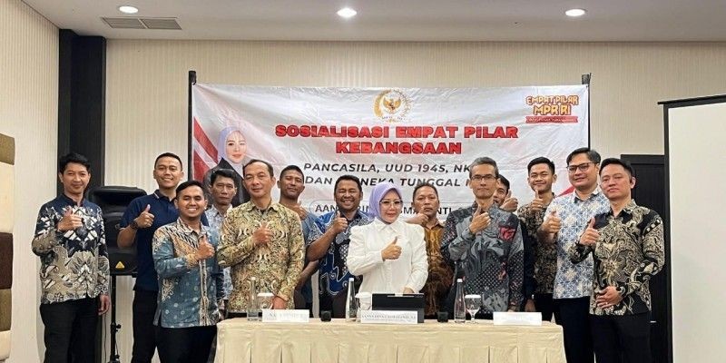 Sosialisasi Empat Pilar, Teh Aanya Cetak Kader Literasi Muda Berkualitas